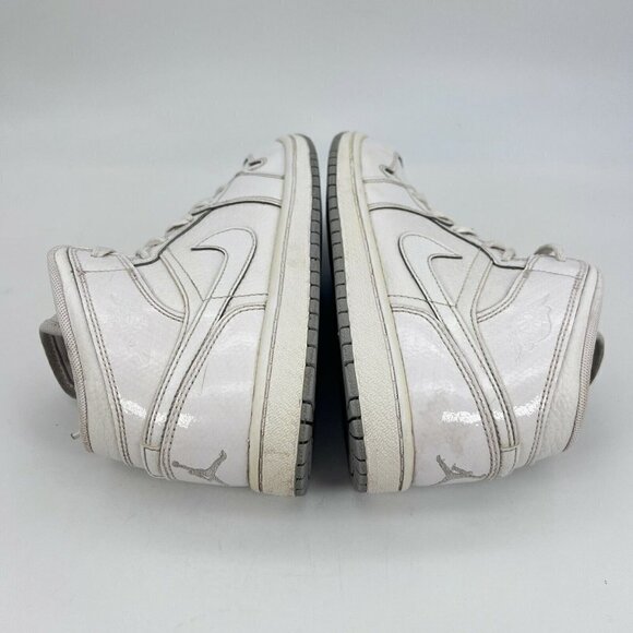 Nike Jordan 1 Phat White Wolf Grey Youth Sneaker Shoes 364772 102 Size 3 Y - Picture 7 of 12